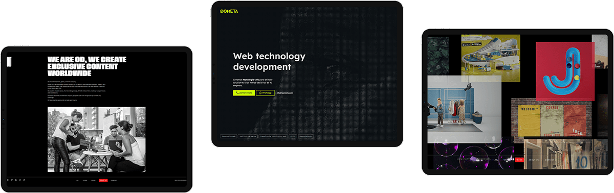 Desarrollo de sitio web de conversión 360 para otros sectores